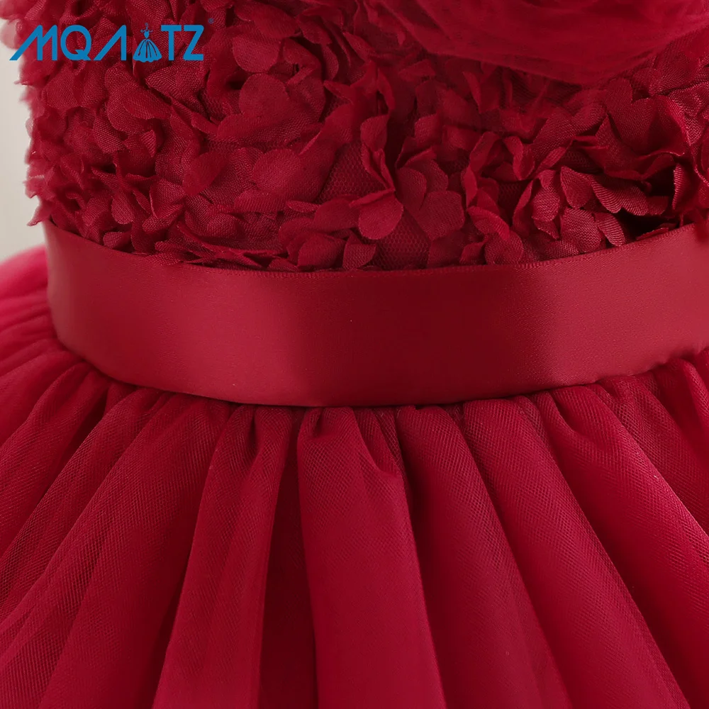 MQATZ High Quality Little Girl Dress Baby Girl Cake Style Layered Frock Toddler Net Tutu Party Dress