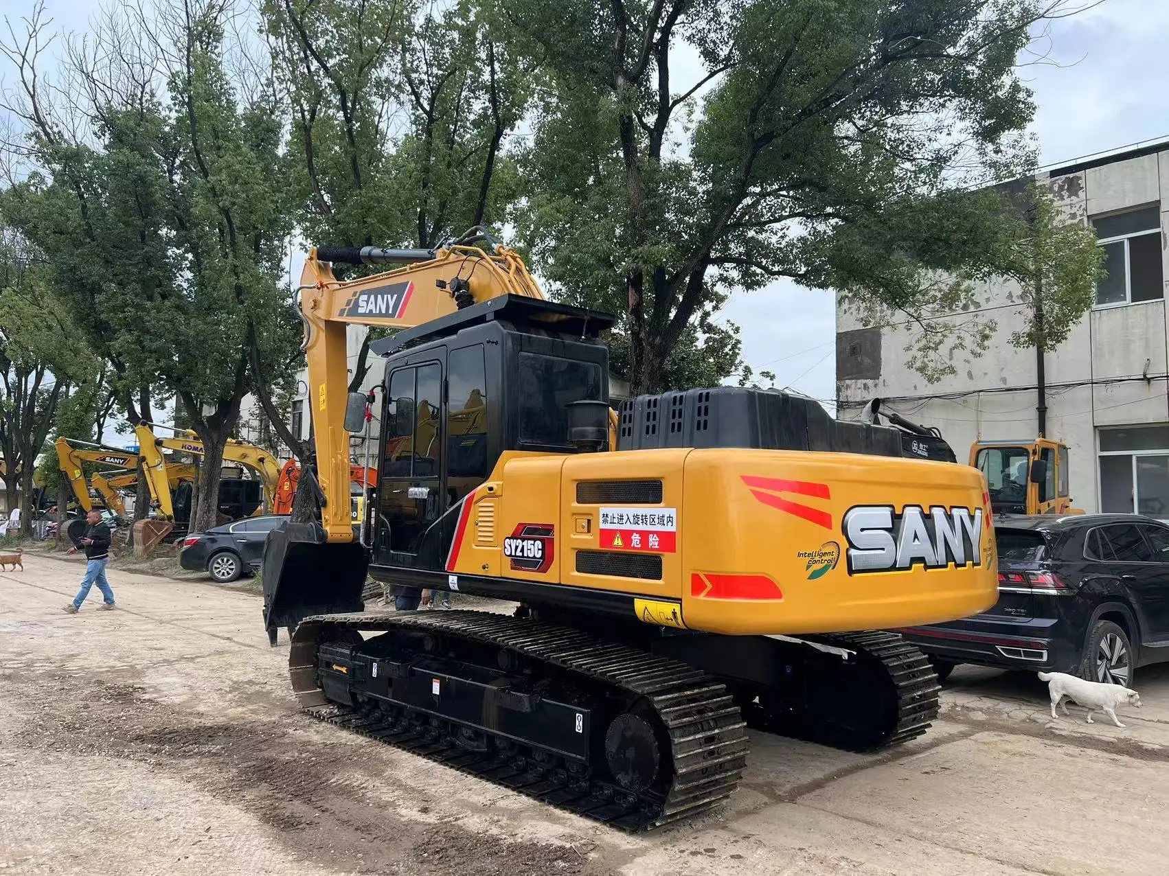 Экскаватор SANY SY 215 гусеничный оригинальный экскаватор высокого качества sany 2023 20 тонн ckhoe хорошее состояние низкая цена