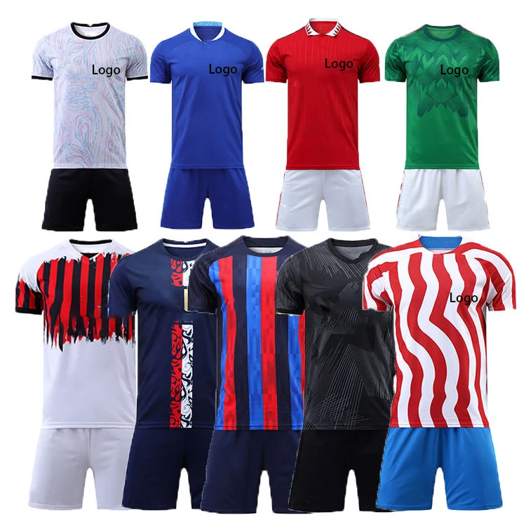 2022 Custom Sublimation Soccer Jersey for Men High Quality Sports Wear Football Uniform Soccer Wear