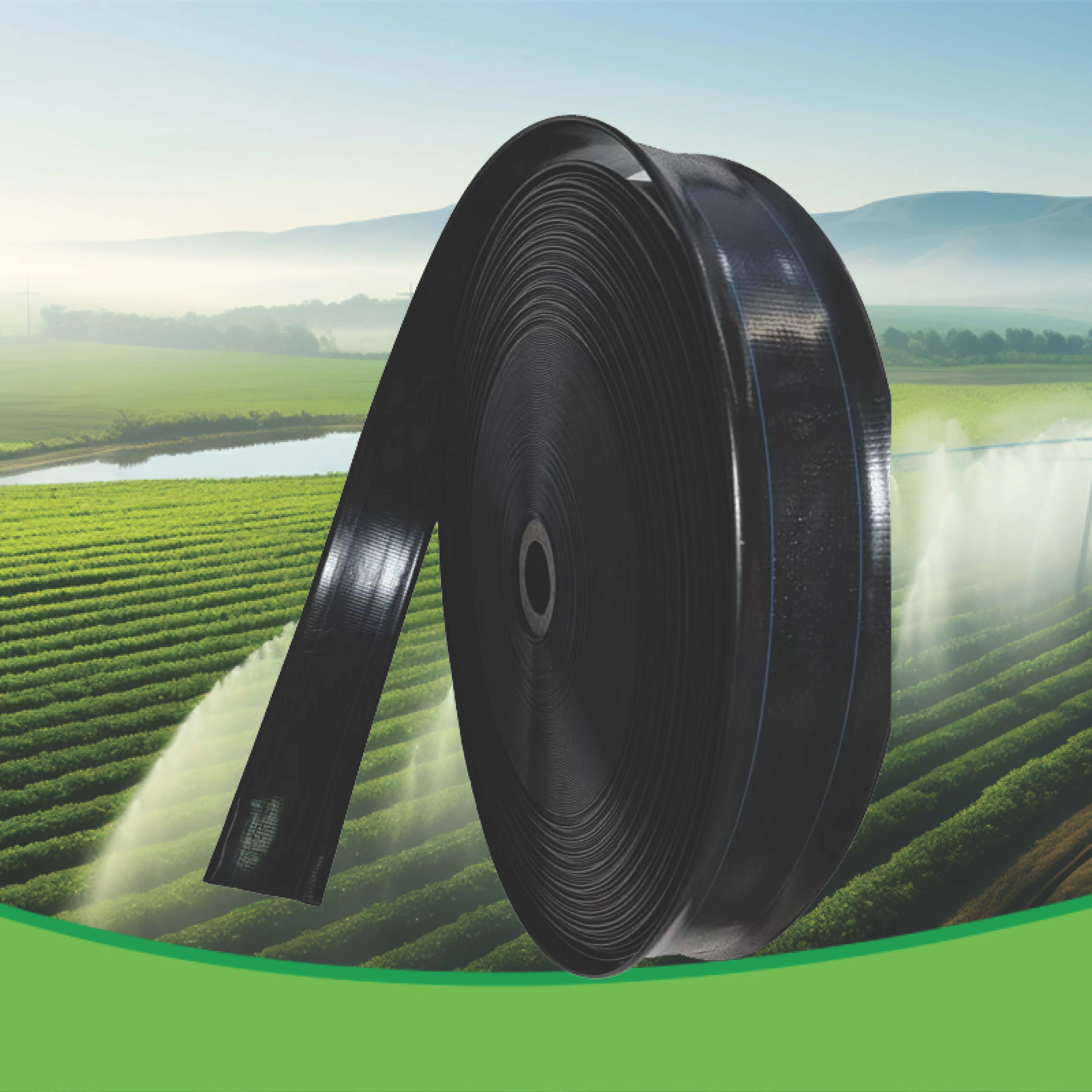 Low Priced Factory Product Long Distance Plastic-Coated Garden Hose High Quality Water Hose Irrigation System Accessories