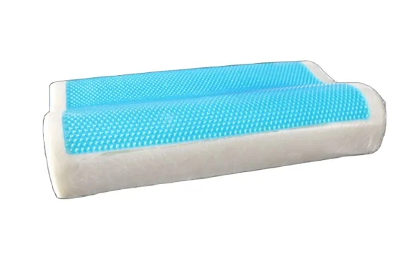 Comfort Bamboo Visco Cold Cooling Memory Foam Pillow Private Label Ice Cool Silicon Gel Pillow/contour pillow