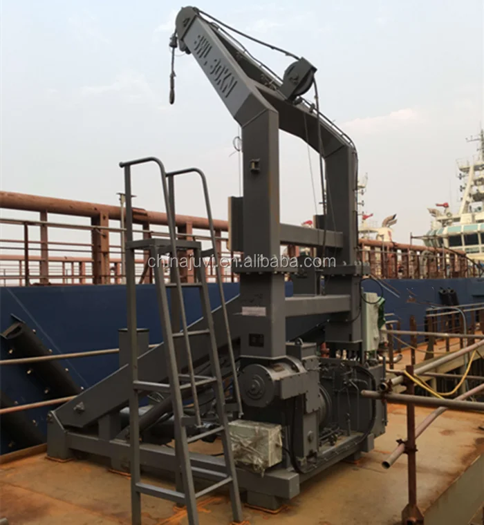  Однорычажный Складной подъемный кран davits для высокоскоростных FRC 3-15P аварийно-спасательных лодок бортовой подвесной