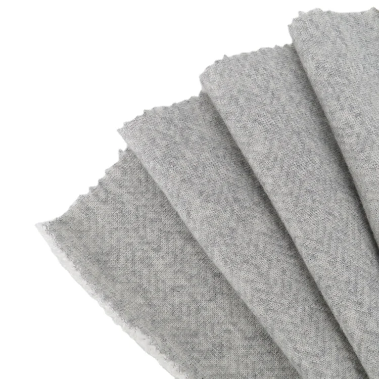 
Wholesale 310GSM Knitted Plain Dyed 100%Cotton Heavy Loop French Terry Fabric For Sweat Hoodie 