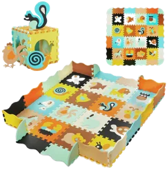 Interlocking Puzzle Mat Baby Letter And Number EVA Mat Non-slip Alphabet Play Mats Children Foam Carpet