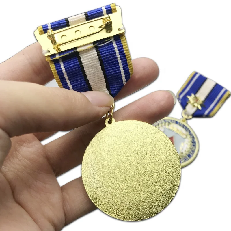 Factory Customized Marathon Medal Paint Trophy Commemorative Medal School Enterprise Medal