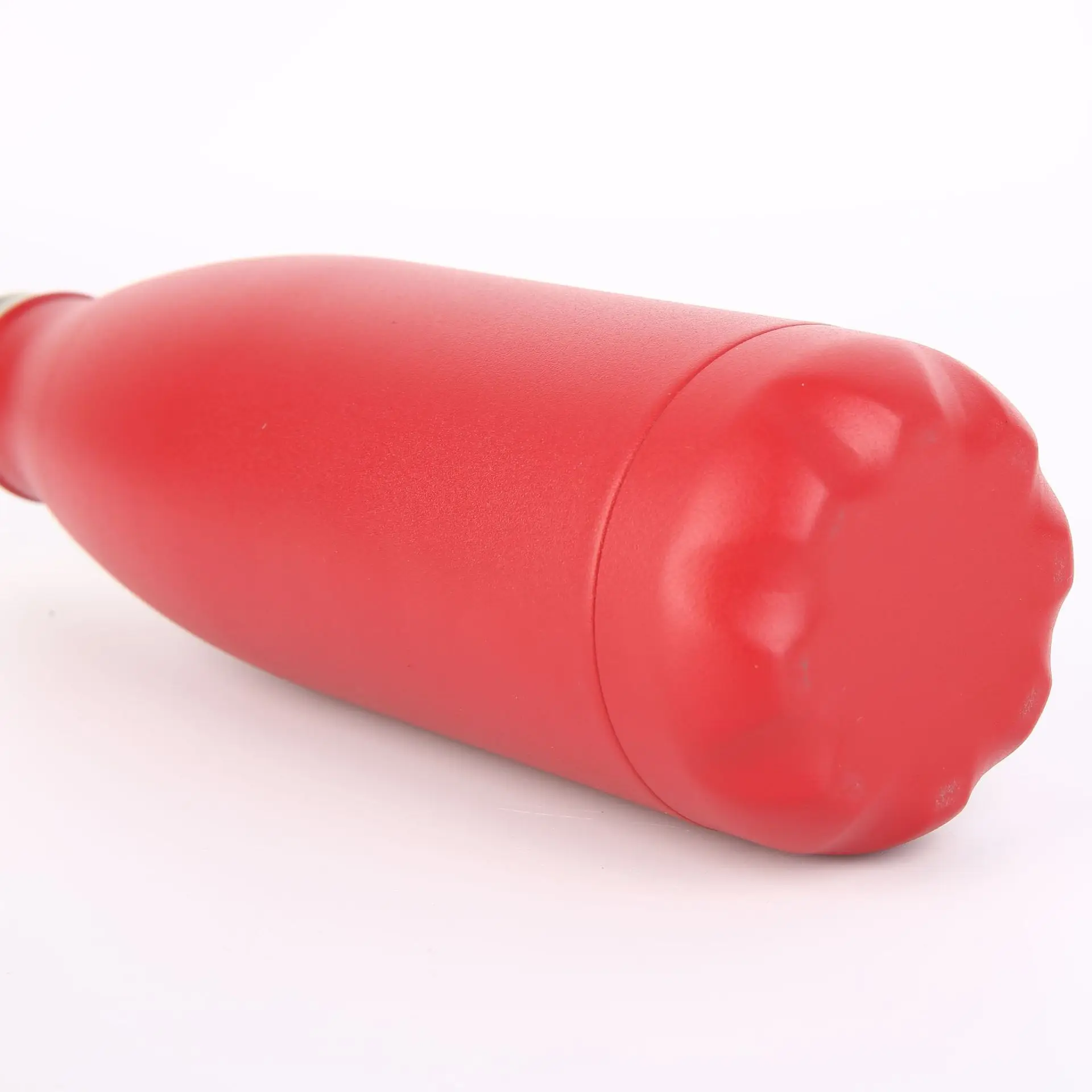 
500ML Double Wall Thermal Vacuum Flask Insulated GYM Sports Drink Cola Shaped 18/8 Stainless Steel Water Bottles 