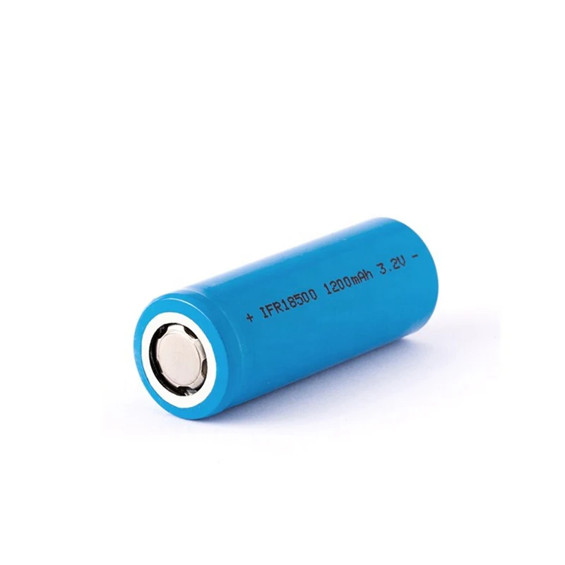 IFR 18500 1000mAh 3.2V Rechargeable Battery IFR18500 1200mAh LiFePo4 Batteries