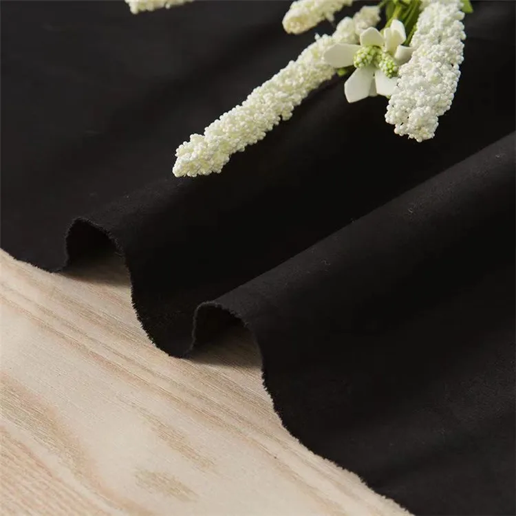 organic cotton fabric textile casual voile plain 60s for skirts and