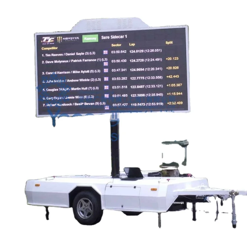 YEESO Mobile LED Billboard Advertising Trailer