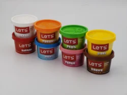 Play dough modeling compound 100g * 8colors Mainkan adonan pemodelan senyawa 100g * 8color