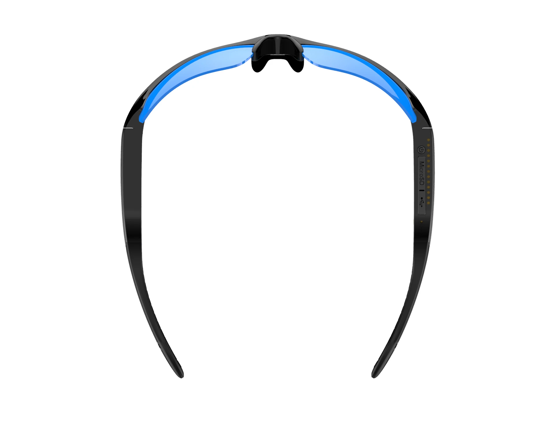 Спортивные поляризованные солнцезащитные очки OEM H.264 MP4 1080P HD с видеокамерой DV, солнцезащитные очки для смарт-камеры (черный, 1080P @ 30fps, 90 градусов