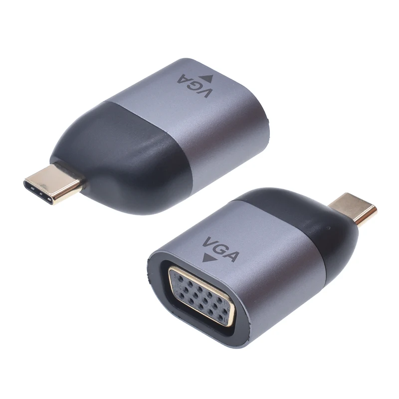 USB C type-C to vga converter adapter for laptop displayport