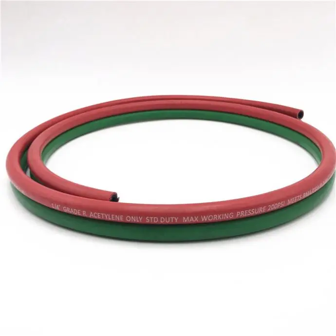 Colorful PVC /Rubber Twin Line Oxygen Acetylene Welding Hoses/Pipe