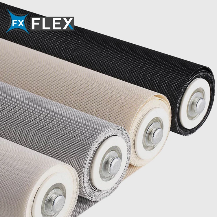 FLFX A-grade Flame Retardant PVC Roller Blind Fabric Vertical for Office