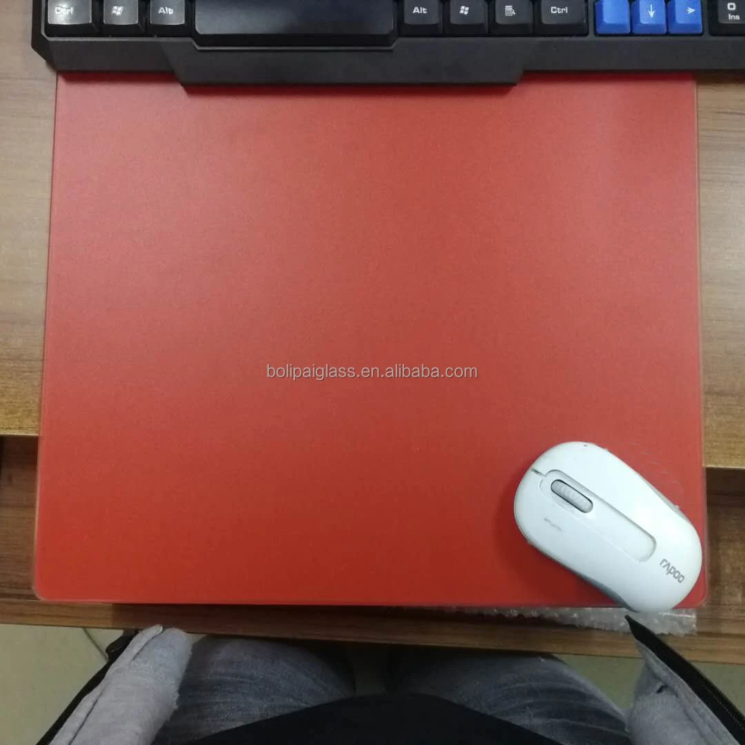 New Popular Tempered Glass MousPad For E-sports Enthusiast Mouse Mat
