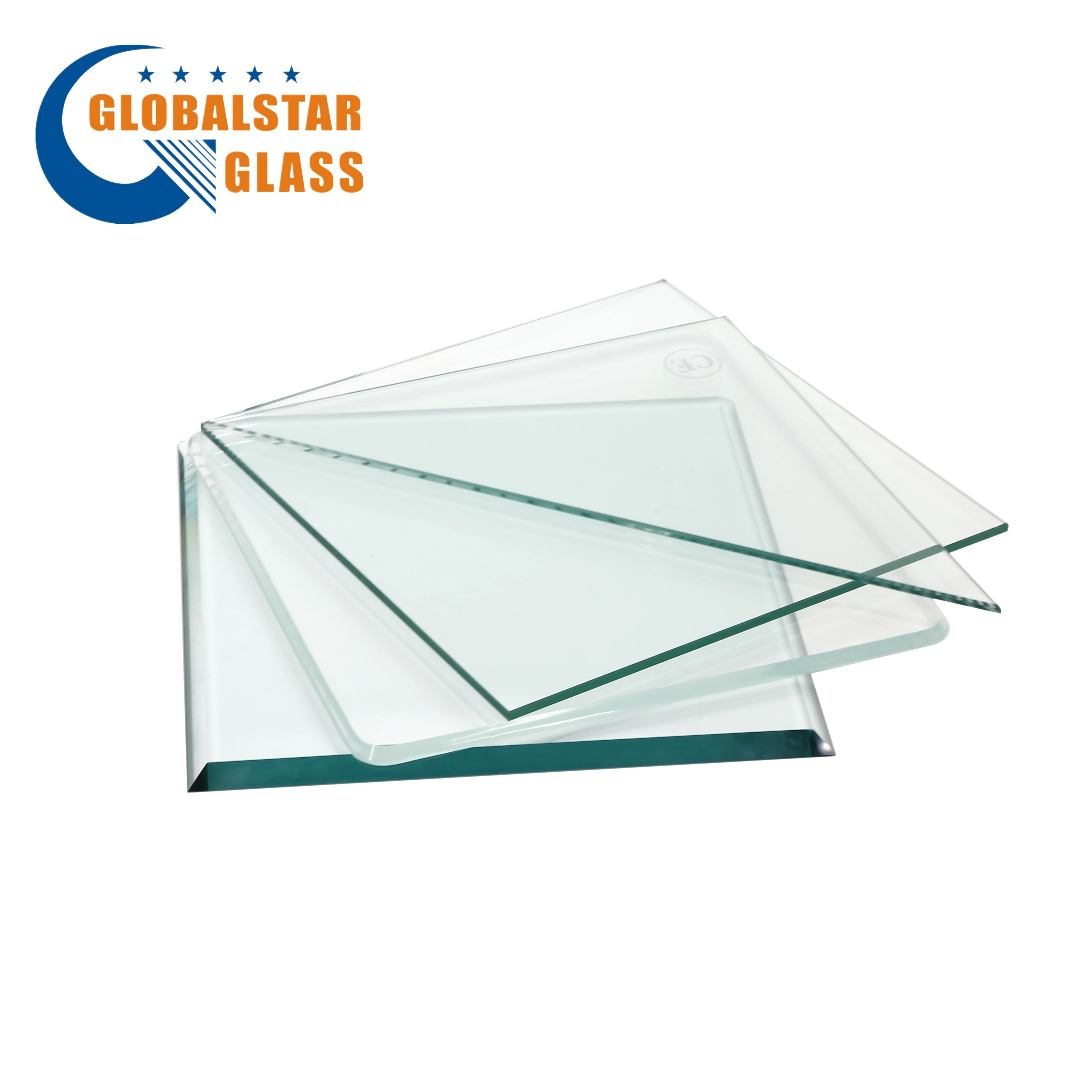 factory price Tempered Laminated safety float Glass price for building glass curtain wall