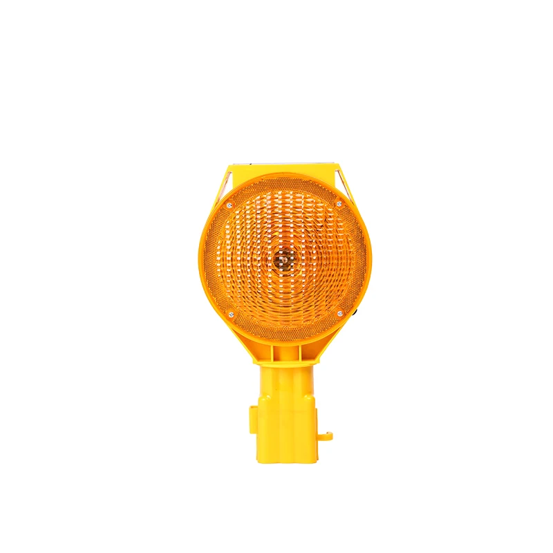 Traffic Caution Pc Lens Solar Led Strobe Lights For Safety Beacon Warning