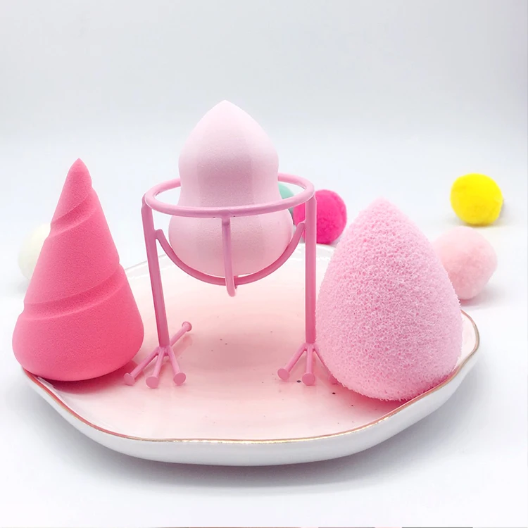 2024 New Arrivals Private Label Pink Makeup Sponge Packaging Box Gift Set  Cosmetic Puff Facial Blender Beauty Make Up Sponge