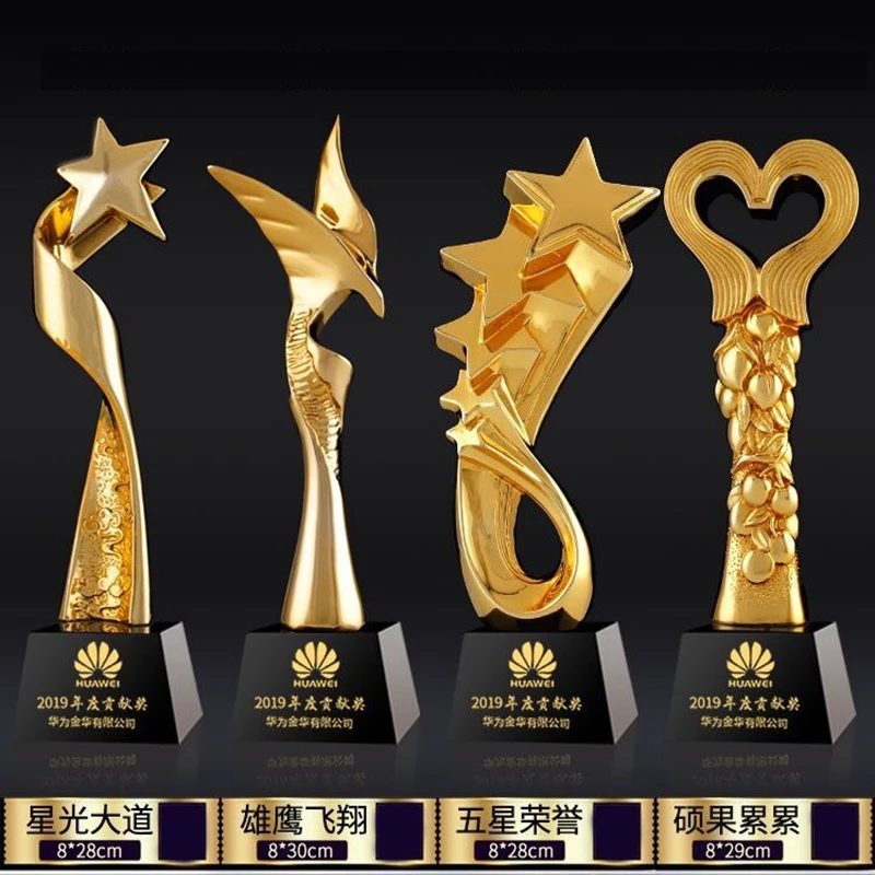 Handmade Custom Metal Golf Customized Decorative Champion Crystal Tony Cup Award Craft And Trophy football trophy