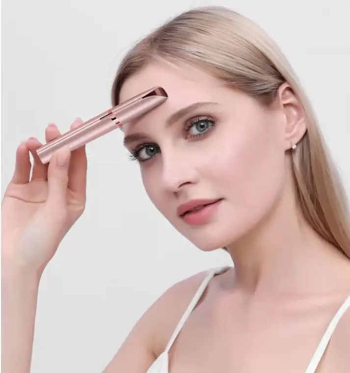 Rechargeable Painless Portable USB Epilator Hair Remover Nose Beard Eyebrow Trimmer Female Shaver