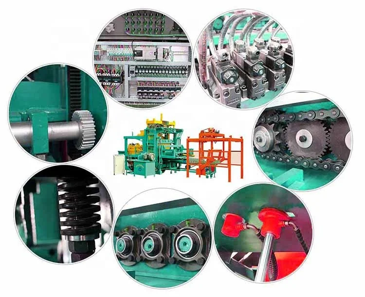 
High Efficiency Full Automatic Building Adobe Brick Compressed Earth Block Machines 