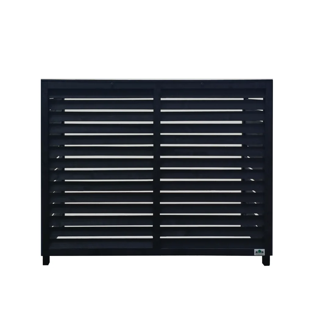 Outdoor Rack Box Protect Wooden Air Conditioner Cover