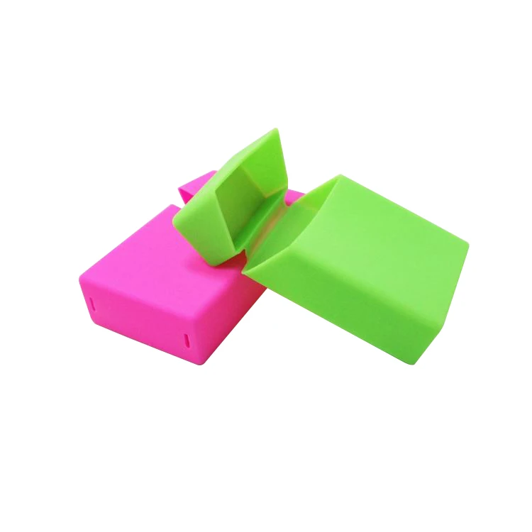 
Eco Friendly DIY Silicone Slim Cigarette Case Cover Rubber Cigarette Box/Case /Pack Cover 