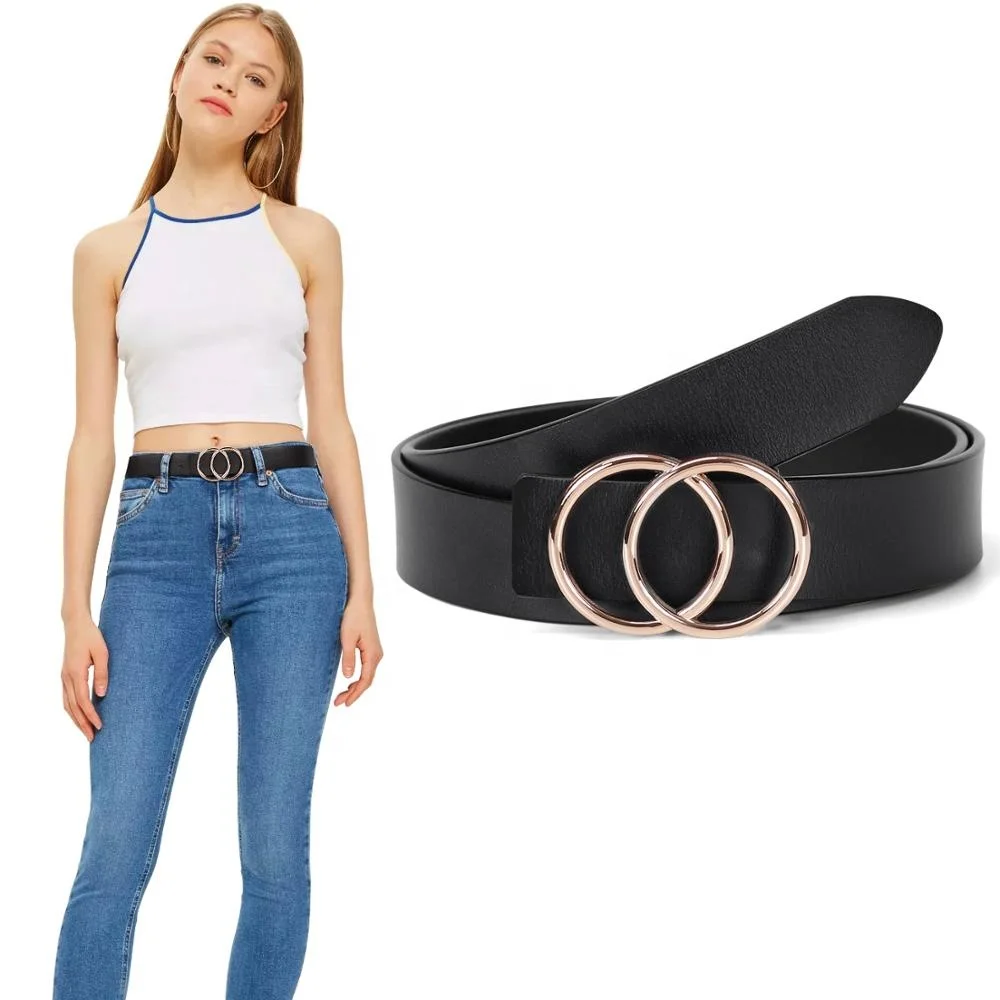 Latest Fashion Women Leather Belts for Pants Jeans, Plus Size Waist Ladies Designer Belts