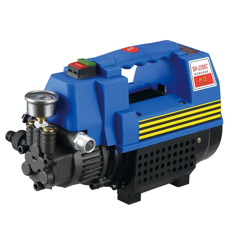 NEW CAR WASHER PORTABLE ECONOMIC AUTOMATIC HIGH PRESSURE CLEANER COLD WATER CLEANING BIKE CE 1800W 100BAR ECONOMIC ELECTRIC 220V