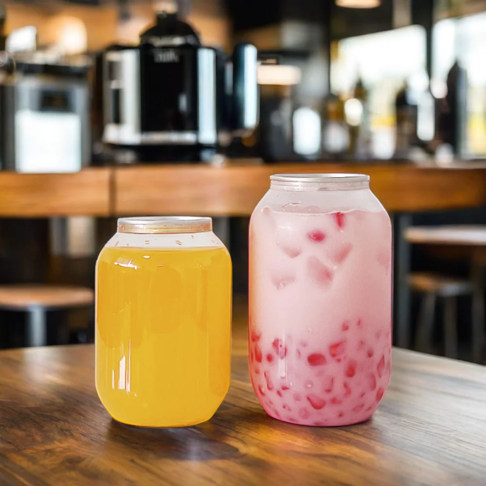 AT PACK Custom Durable Single Wall Plastic Bottle for Cold Brew Coffee Plastic Bottle for Iced Coffee 350ml 500ml