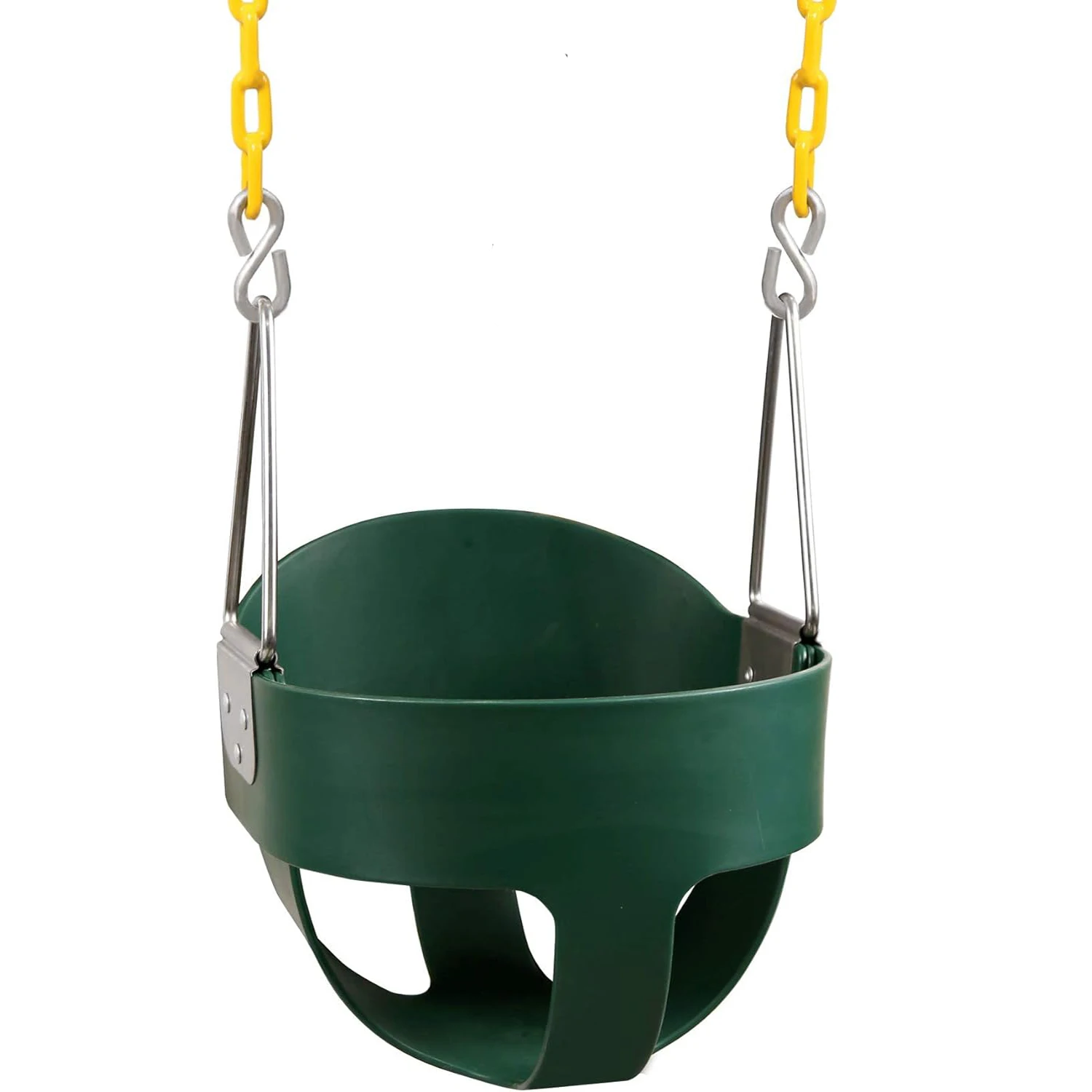 High Duty  Swing Set Accessories Toddler Bucket Swing with Coated Chains