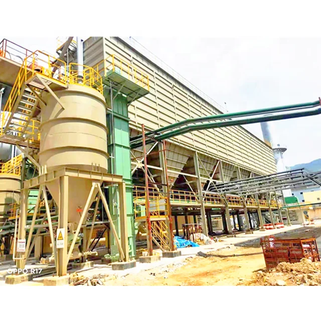 Стальной Завод система сбора пыли воздушный фильтр сумки 1000 кВт вентилятор дыма присоски электростатические осадители ESP пылесборник