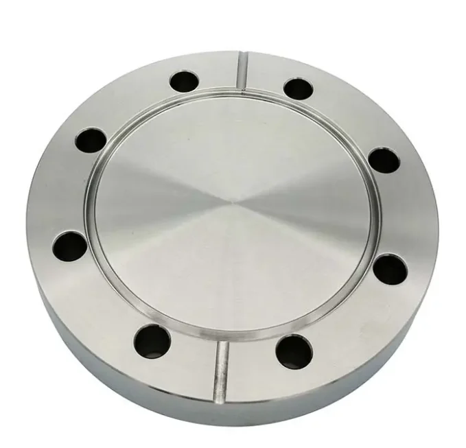 CF vacuum stainless steel SS304 SS316 blind flange (with screw hole)
