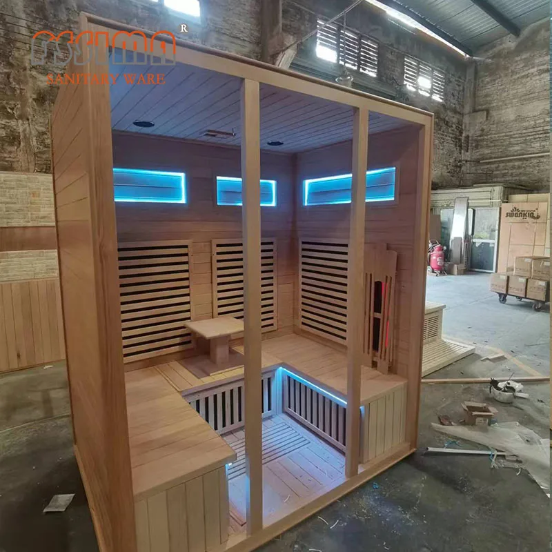 High quality Sauna Rooms  Wood Sauna Rooms Outdoor Heating Sauna Room