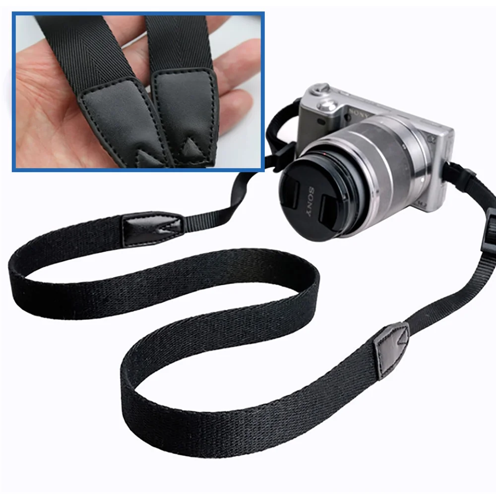 Yihong custom design logo confortable Simple denim Polyester Lanyard camera strap