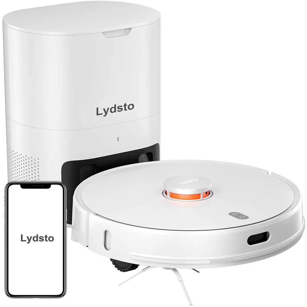 Lydsto R1 Vacuum Cleaner Robot Auto Emptying 30KPa Dust collection Base Robot 2700pa Low Noise APP Control