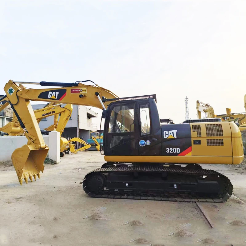 Б/у гусеничный экскаватор cat 320