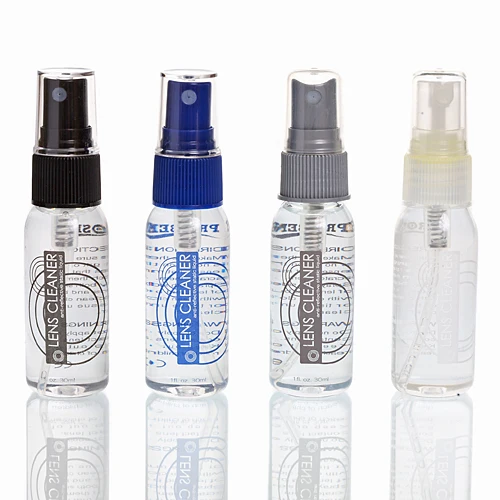 Wholesale glasses lens cleaner spray bottle lens cleaning spray keyboard cleaner bottle continuous plastic spray bottles