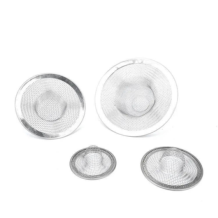 2023 best seller modern OEM logo newest kitchen accessories stainless steel mesh sink strainer
