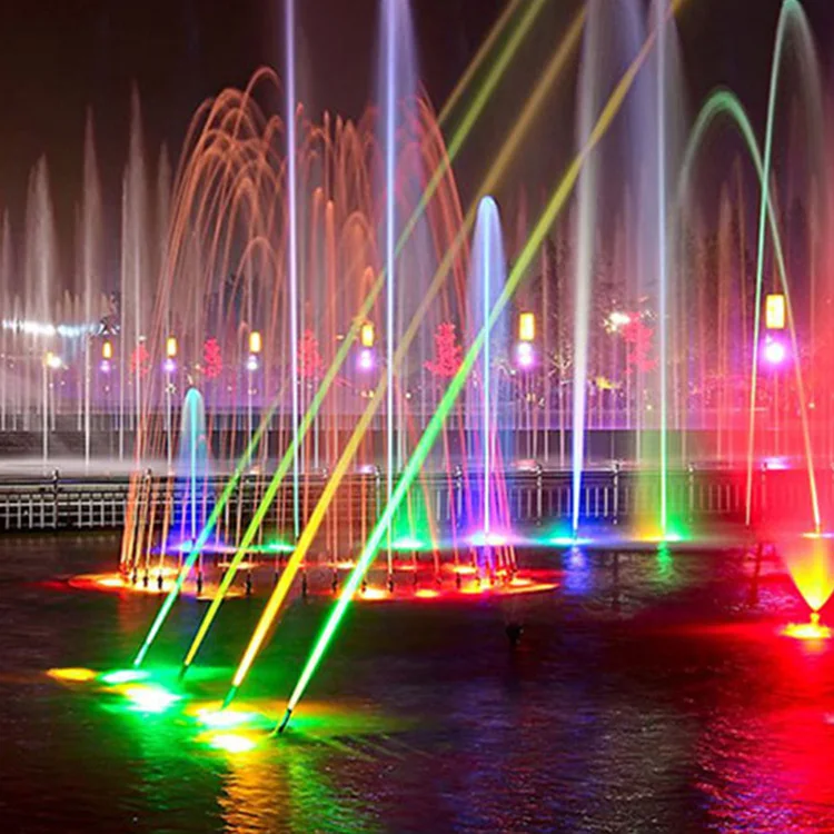 Garden decorative mini water fall jumping jets water fountain