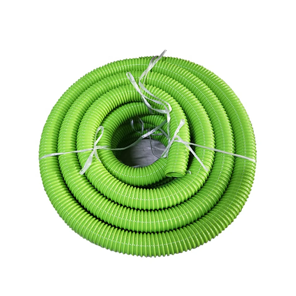 Hose Supplier Durable EVA Drain Suction Flexible Stretch Vacuum Hose Pipe for Swimming Pool