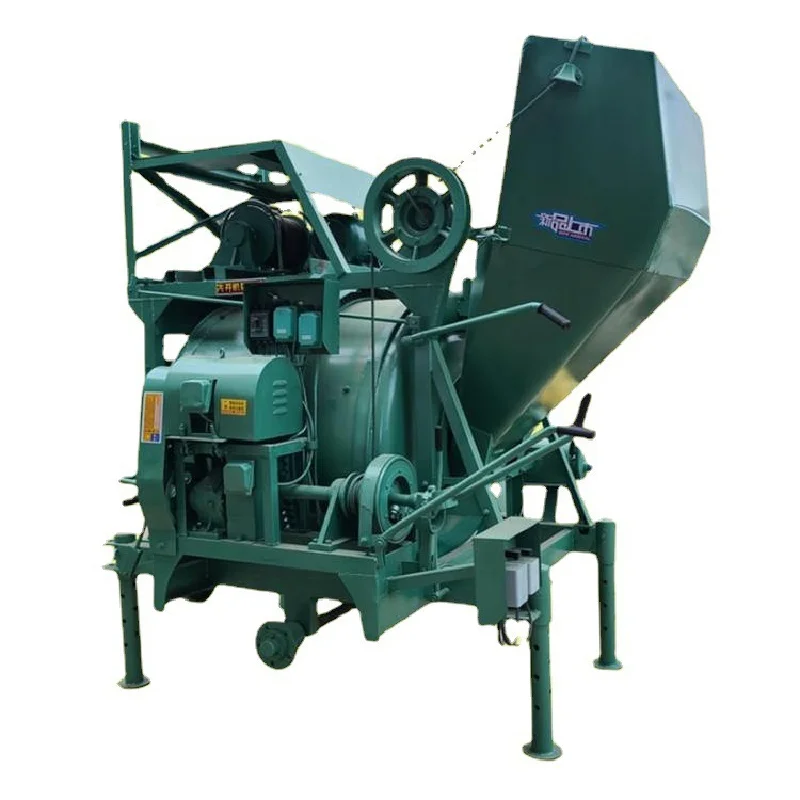 Hot sales hydraulic ladder concrete mixer  lifting -body machine tipping