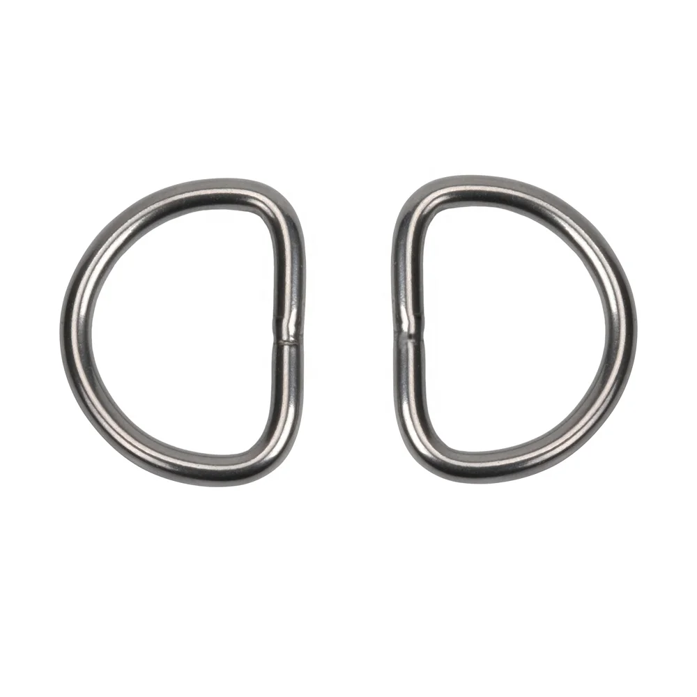 D-645SS 6mm diameter stainless steel SS304 high quality welded D-Ring