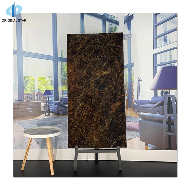 In Stock Glazed Polished Series 600x1200 Marble Tiles Big Size Home Porcelain Floor 60x120cm