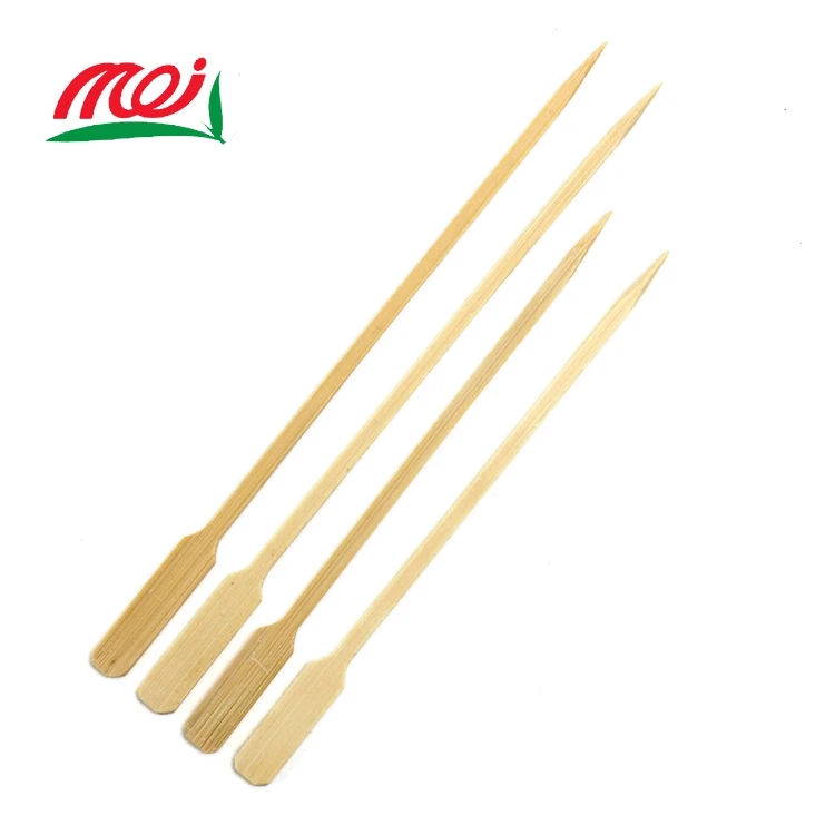 Small Disposable Bbq Tool Bbq Strong Dried Bamboo Stick