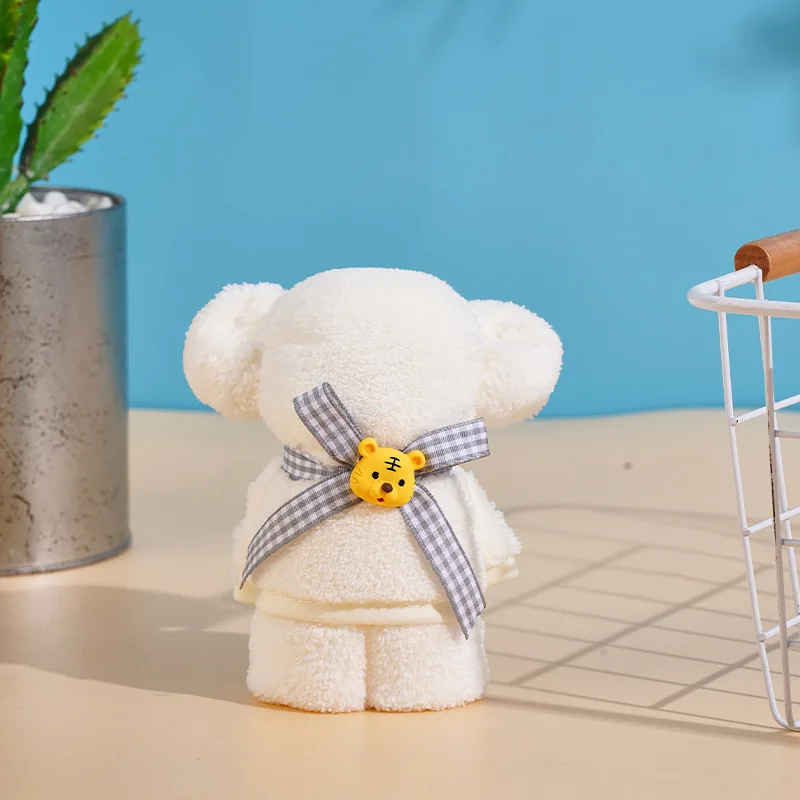 Face Clothes Hand Towel Bath Towel 35x35cm New Year Wedding Towel Gift Sets