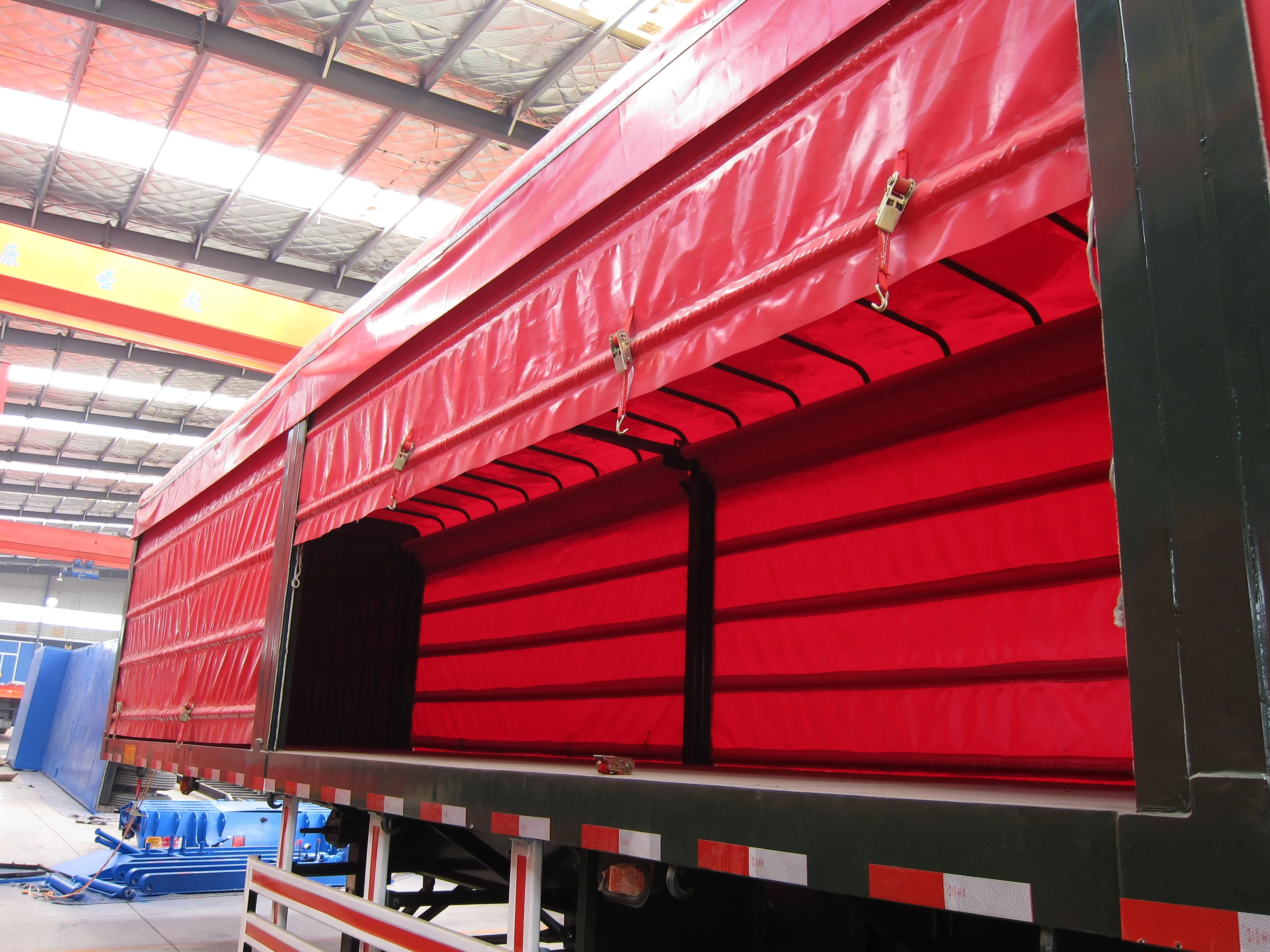 NEW Design 40 tons Curtain Sider Cargo Trailer/ Curtain Van Type Semitrailer/ Curtain Semi Trailer