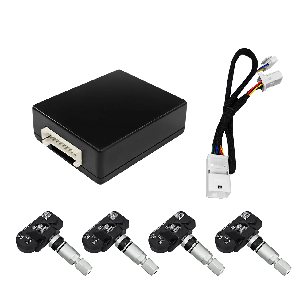 OBD TPMS Tire Digital LCD Display Auto Security Alarm Tyre Pressure For Hyundai TUCSON SONATA MISTRA Leading