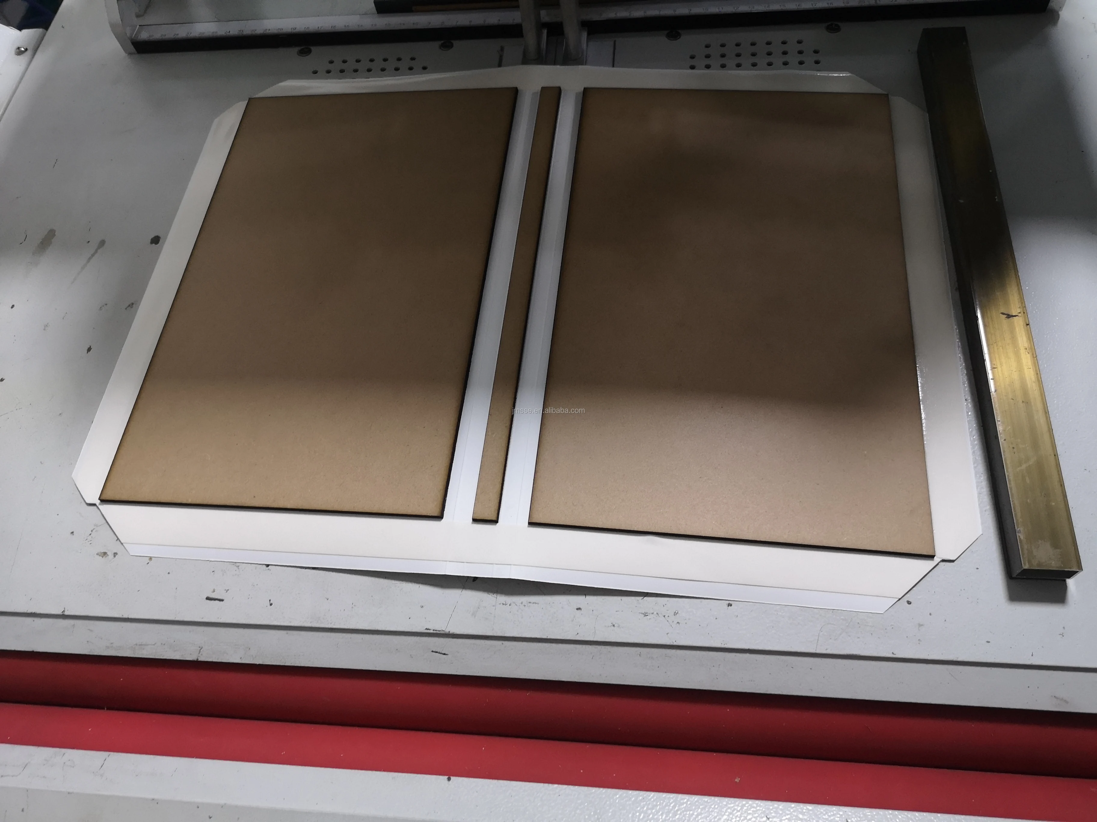 wedding album book hardcover case making machine