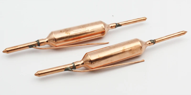 Customized 15g/20g/30g/40g/50g High Quality Refrigerator Copper Freezer Fridge Filter Drier Dryer